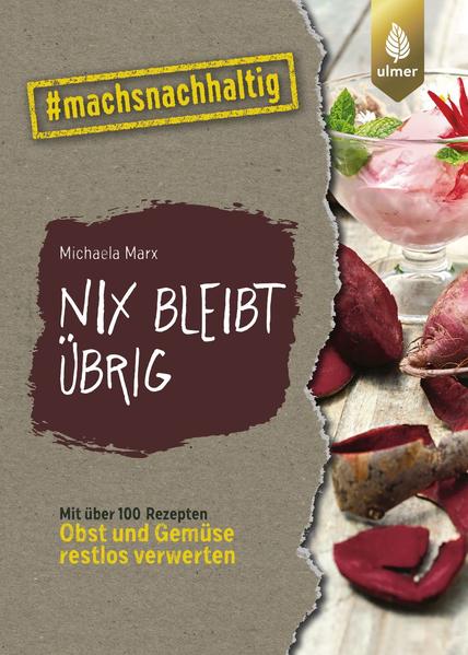 From Leaf to Root: So funktionieren Zero Waste und Nachhaltigkeit auch in deiner Küche! Schale, Stiel und Wurzel wandern meistens in die Bio-Tonne, dabei sind sie wahre Geheimtipps. Dieses Buch zeigt dir über 100 kreative und nachhaltige Rezepte aus Obst- und Gemüseresten! Mit den vielseitigen und einfachen Rezept- und Geschenkideen kannst du nicht nur Ressourcen schonen und die wertvollen Inhaltsstoffe komplett verwerten, sondern auch dein persönliches Rezept-Repertoire erweitern. Ob Bananenschalen-Burger, Himbeer-Peeling-Seife oder Wassermelone im Glas: Diese kulinarischen, kosmetischen sowie Bastel-Ideen landen auf deinem Teller statt auf dem Kompost. So geht Weltretten!