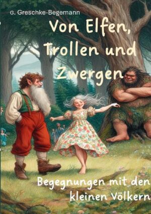 Hier sind Geschichten aufgeschrieben vom Treffen mit zauberhaften Fabelwesen. Wer mit offenen Sinnen unterwegs ist, kann ihnen begegnen, den Trollen, Elfen und Zwergen. Sie leben in ihren kleinen Welten nach alten Bräuchen und lassen sich nicht gern von Menschen stören. Die meisten findet man in den heilen Naturräumen im Norden Europas. Die Erzählerin durfte einige der pfiffigen Leute vom kleinen Volk kennenlernen und berichtet von ihrem Leben. Etwas größere Schrift für leichteres Lesen.