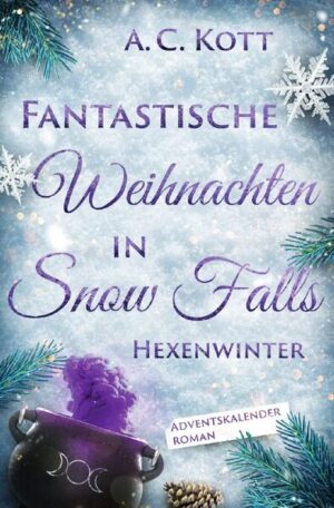 Drei Schwestern, ein Hexenzirkel und eine magische Weihnachtszeit Mystia Darkmore kehrt mit ihrem Verlobten Ben an Weihnachten zurück in ihre Heimatstadt Snow Falls in Kanada. Eigentlich wollte sie ihn nur der Familie vorstellen, doch da diese aus Hexen besteht, verläuft nichts nach Plan. Die verbannte Dunkelhexe ist wieder da und sinnt auf Rache. Mystia, die ihre Hexenkräfte lieber loswerden als benutzen möchte, muss nun mit ihrem Zirkel zusammenarbeiten, und das so, dass Ben davon nichts mitbekommt. Der ist jedoch auch nicht ganz so menschlich, wie er denkt …