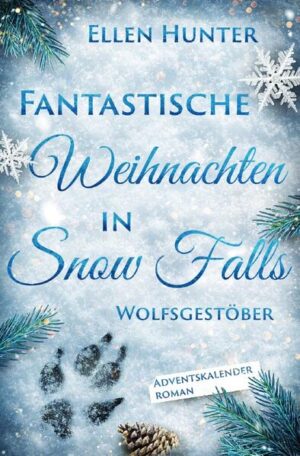 Eine mystische Begegnung im Schnee – und ein chaotisches Weihnachten. Nach ihrer Trennung steht Olivia Peters vor dem Nichts. Ohne Freund, Job und Wohnung beschließt sie, Weihnachten bei ihrer Mutter in Snow Falls zu verbringen. Auf dem Hinweg kollidiert sie jedoch fast mit einem riesigen Wolf und gerät dann auch noch mit dem gutaussehenden, aber grummeligen Kane Memphis aneinander. Olivia ist klar: Dieses Weihnachten wird eine Katastrophe – und dann ist da auch noch die Sache mit Kane und den Werwölfen … Adventskalender-Roman mit 24 Türchen + Bonuskapitel! Lies jeden Tag ein neues Kapitel oder das gesamte Buch auf einmal, ganz wie du willst!