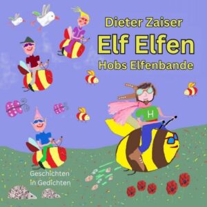 Erlebe vielfältige Abenteuer in Gedichtform, angeführt von Hobs auf seinem Hummelflieger. Die Waldund Wasserelfen erzählen von ihrem magischen Tun. Der Lach-Elf und der Quatsch-Elf strapazieren deine Lachmuskeln. Interessant sind die Anders-Elfen, die wirklich alles anders machen und der Fernseh-Elf, der rein gar nichts mit dem Fernsehprogramm zu tun hat. Der Zauber-Elf darf natürlich auch nicht fehlen, ebenso das entzückende Elfinchen in ihrem Puppenwagen und die Sternen-Elfen. Zu guter Letzt der Elfuhrelf-Elf, der im bunten Land der Elfen für Ordnung sorgt und den Zaubertrank ausschenkt.