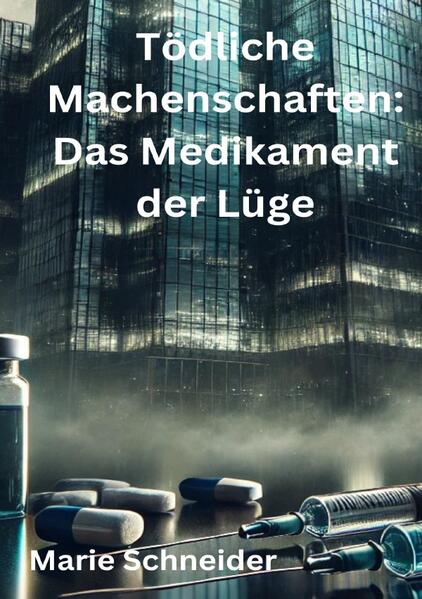 Das Buch von Marie Schneider erzählt die Geschichte einer jungen Frau namens Julia, die gegen die Machenschaften eines mächtigen Pharmakonzerns kämpft. Nachdem sie herausfindet, dass ein neues Medikament schwere Nebenwirkungen hat, beginnt sie, die Wahrheit ans Licht zu bringen. Unterstützung findet sie in Ben, einem Polizisten, der ihr zur Seite steht. Doch als Ben entführt wird, steht Julia vor der schwersten Entscheidung ihres Lebens: Aufgeben und Bens Leben retten oder weiterkämpfen und riskieren, alles zu verlieren.