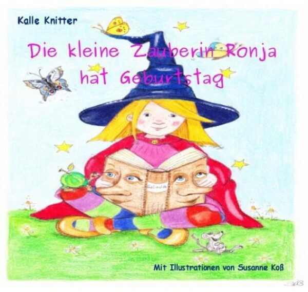 Die kleine Zauberin Ronja hat bald Geburtstag. Sie wünscht sich nichts sehnlicher als das Buch Galinda, ein Zaubererbuch mit zwei Nasen extra für Kinder im Zaubererkindergarten. Alle ihre Freunde sind gekommen. Dann klingelt es. Wer kann das sein? Es sind doch alle Gäste da. Bei ihrern Abenteuern wird sie immer begleitet von ihrer Apfelkröte Appentiena.