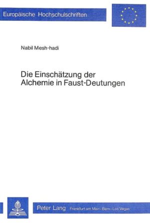 Der Autor versucht, klassische sowie aktuelle «Faust» - Deutungen unter besonderer Berücksichtigung der Alchemie zu analysieren, um über eine Auseinandersetzung mit deren Positionen zu einer Neuinterpretation des Goetheschen Werkes beizutragen. Neben den einschlägigen philologischen Werken werden auch solche aus den Bereichen der Chemie bzw. Medizin (Hinrichs) und Psychologie (Jung) besprochen.