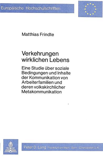 Die Trennung von Arbeiten und Leben (Verkehrung) ist wohl konstitutiv für die alltägliche Kommunikation von Arbeiterfamilien. Dies wird anhand von fünf offenen Interviews zur Biographie beschrieben. Die Ergebnisse alltäglicher Familienkommunikation werden anschliessend sowohl pädagogisch wie kirchensoziologisch diskutiert, gängige Vorstellungen über Familienpädagogik und kirchliches Handeln kritisiert.