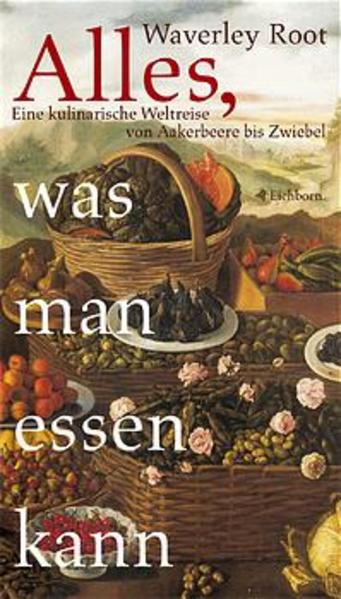 Woher kommen Artischocke, Paprika und Kartoffel? Wer hat sie gezüchtet? Was haben verschiedene Kulturen mit ihr angefangen? Was zeichnet ihre besten Sorten aus? Solche Fragen rund um das, was die Köchinnen und Köche auf der ganzen Welt einkaufen, beantwortet Waverley Roots in seiner Kulturgeschichte des Essens von A bis Z. Alle Qualitäten des Autors - phantastische Kenntnisse, erbarmungslose Neugier, Witz und Ironie - sind in dieses Buch eingegangen. Wer bei der Lektüre nicht auf den Geschmack kommt, dem ist nicht zu helfen.