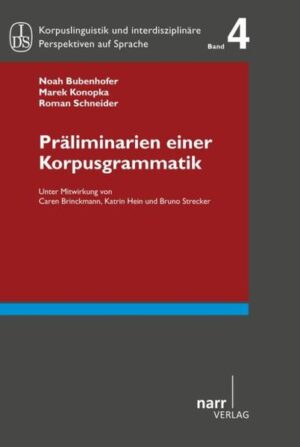 Präliminarien einer Korpusgrammatik | Bundesamt für magische Wesen