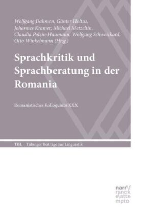 Sprachkritik und Sprachberatung in der Romania | Bundesamt für magische Wesen