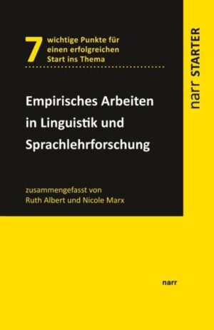 Empirisches Arbeiten in Linguistik und Sprachlehrforschung | Bundesamt für magische Wesen