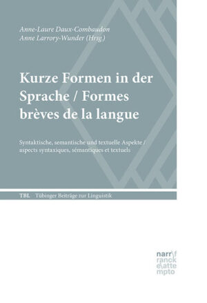 Kurze Formen in der Sprache: Formes brèves de la langue | Bundesamt für magische Wesen