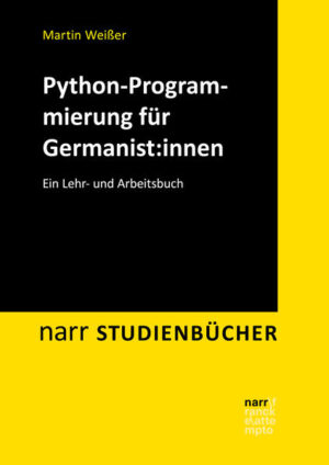Python-Programmierung für Germanist:innen | Bundesamt für magische Wesen