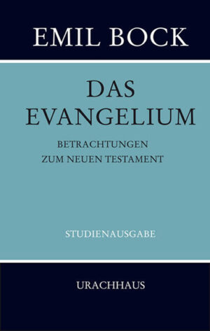 Ein Kompendium einer erneuerten, aus der Anthroposophie befruchteten Theologie und Evangelienkunde, ein Kosmos von Einsichten und Durchblicken, wie er umfassender noch nie entwickelt wurde.