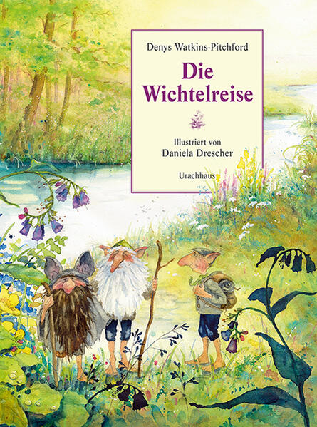 Mit Beginn des Frühlings erwachen auch die drei Wichtel Zirbel, Nießerich und Schlucker in ihrem Haus unter der alten Eiche. Nießerich und Schlucker beschließen, ein Boot zu bauen und sich auf die Suche nach ihrem Bruder Wolkennase zu begeben, der vor langer Zeit auszog, um die Silberquelle zu finden. So beginnt die Reise den Fluss hinauf, die sie unter anderem durch den finsteren Krähenwald führt, wo sie dem Großen Grum begegnen. Nur mit der Hilfe zahlreicher Freunde und einer gehörigen Portion Mut überstehen sie die Reise und gelangen zuletzt wieder glücklich nach Hause, ehe der Winter ihnen zu sehr zusetzen kann. In England in einem Atemzug mit Klassikern wie Unten am Fluss genannt, liegt dieses wunderbare Buch jetzt von Daniela Drescher prächtig und opulent illustriert in deutscher Sprache vor.