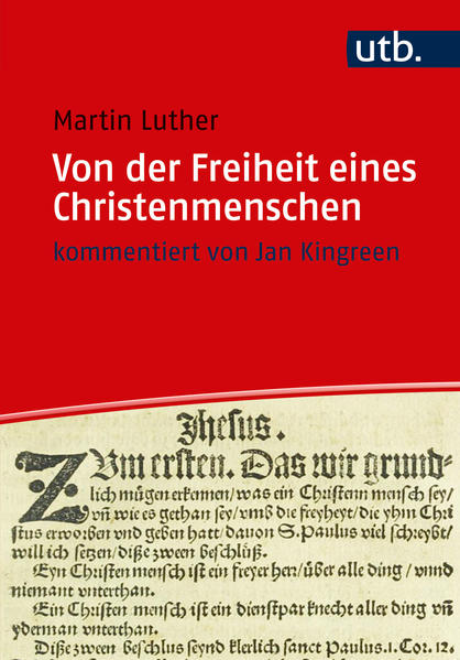 Das meistgedruckte Buch des 16. Jahrhunderts Martin Luthers Schrift „Von der Freiheit eines Christenmenschen“ von 1520 sorgte für großes Aufsehen bei seinen Zeitgenossen. Sie bietet dabei nicht weniger als eine Summe der theologischen Gedanken des Wittenberger Reformators. Der heute nicht mehr unmittelbar verständliche Gedankengang dahinter wird in diesem Buch mit kurzen Kommentaren neben dem Text erläutert und so für Leserinnen und Leser des 21. Jahrhunderts leichter zugänglich gemacht.