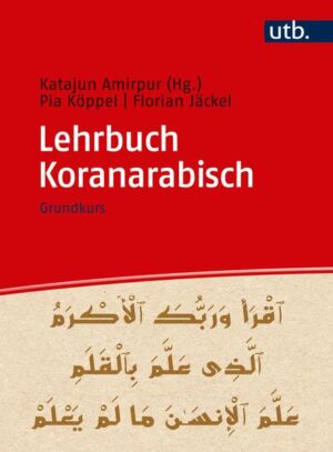 Der grundlegende sprachliche Einstieg ins Koranarabische Der grammatische Aufbau einer Sprache spiegelt Weltbilder wieder. Um diese zu verstehen, benötigen angehende muslimische Religionslehrkräfte ein spezialisiertes Kursangebot, das Unterschiede zum Hocharabischen verdeutlicht und bei der Koranauslegung unterstützt. Das Lehrwerk bietet vielfältiges Material, das die unterschiedlichen Vorkenntnisse der Studierenden berücksichtigt und neue Übungsformen entwickelt. Vermittelt werden die arabische Schrift, grammatische Grundlagen sowie ein Grundwortschatz des Koranarabischen. Zudem wird den Studierenden die Arbeit mit Wörterbüchern und Koranübersetzungen nahegebracht und Einblicke in historische und etymologische Kontexte eröffnet. Dieses erste deutschsprachige Lehrwerk für Koranarabisch kann begleitend zu oder vorbereitend auf Veranstaltungen über Tafsir (Koranexegese) oder allgemeine Koranwissenschaften eingesetzt werden.