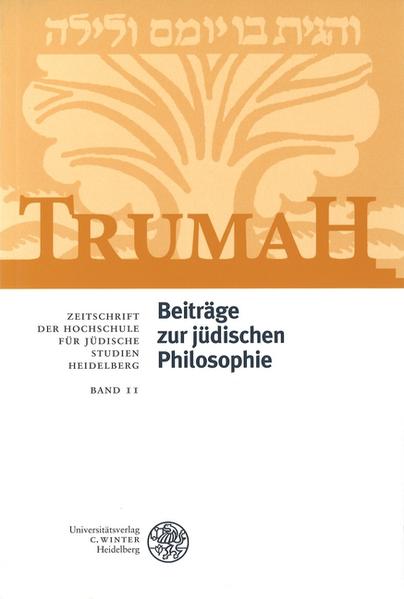 Trumah 11 ist eine Festgabe zum 80. Geburtstag von Professor Dr. Ze'ev Levy, der über viele Jahre an der Hochschule für Jüdische Studien gelehrt hat. Der Schwerpunkt ist deshalb die jüdische Philosophie und Geistesgeschichte. Daneben gibt es auch Beiträge zu anderen Bereichen der jüdischen Studien.