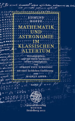 Mathematik und Astronomie im klassischen Altertum: Band 2 | Bundesamt für magische Wesen