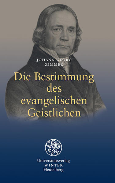 Vierunddreißig ist Johann Georg Zimmer (1777-1853), erfolgreicher Heidelberger Verleger und zweifacher Familienvater, als er beschließt, ein Theologiestudium zu beginnen. 1814 geht die jahrelange Dreifachbelastung von Familie, Beruf und Berufung zu Ende. Zur Prüfung meldet er sich mit der Examensarbeit »Die Bestimmung des evangelischen Geistlichen«, die im Jahr darauf im eigenen Verlag erscheint und schon bald große Anerkennung findet. Darin zeichnet er die historische Entwicklung von Glauben und Kirche nach und stellt die Anforderungen an einen Pfarrer zusammen, die Aufgaben des Geistlichen und die Haltung zu seinem Beruf. Zimmer besteht das Examen mit Bravour, übernimmt die Stelle als Pfarrer in Schriesheim und übergibt seine Verlagsanteile dem Jugendfreund Christian Friedrich Winter. Nach über zwanzig Jahren buchhändlerischer Tätigkeit-zehn davon für »Mohr & Zimmer«, den Verlag der Heidelberger Romantik-steht er damit am Beginn eines völlig neuen Lebensabschnitts.