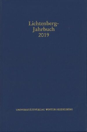 Lichtenberg-Jahrbuch 2019 | Bundesamt für magische Wesen