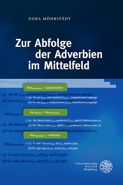 Zur Abfolge der Adverbien im Mittelfeld | Bundesamt für magische Wesen