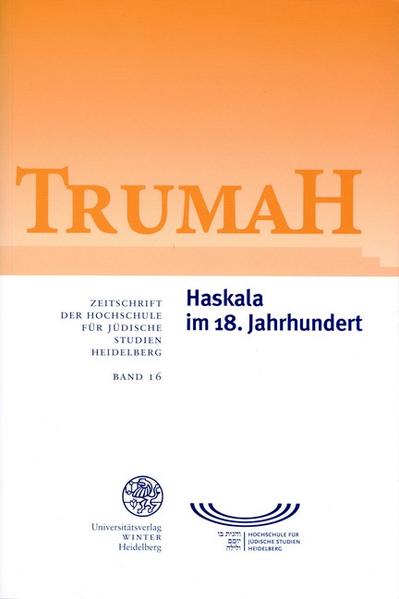 In Trumah 16 wird das besondere Verhältnis der jüdischen Aufklärer zur Tradition thematisiert, das zum einen von einer mehr oder weniger aufgezwungenen Apologie, zum anderen von der Notwendigkeit, die eigenen Lektüren und politischen und pädagogischen Absichten zu legitimieren, bestimmt war. Darüber hinaus wird die Frage gestellt, inwiefern die jüdische Aufklärung gerade in der Auseinandersetzung mit der Tradition entstanden ist, die Überlieferung also nicht allein als fragwürdig gewordene Erbmasse wahrgenommen wurde, sondern als unerlässliches Ferment einer neuen intellektuellen Bewegung wirkte.