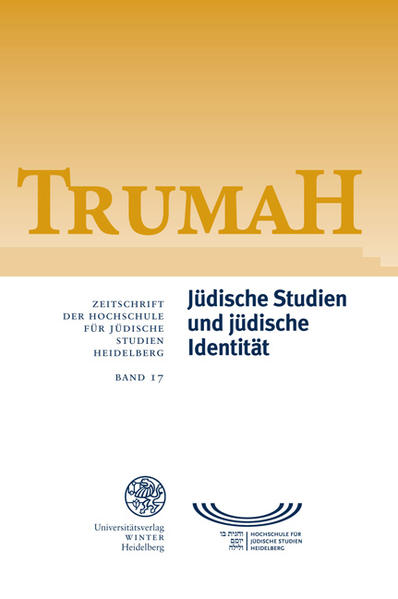 Die wissenschaftliche Auseinandersetzung mit "Jüdischen Studien" geschieht kaum ohne Auswirkungen auf die Identität der Lernenden und Lehrenden, seien sie jüdisch oder nicht. Dazu gehört auch die Frage nach dem Verhältnis zwischen religiösem Lernen und akademischer Bildung, denn diese Spannung begleitet das Fach seit seiner Entstehung als "Wissenschaft des Judentums" im frühen 19. Jahrhundert. Ist die wissenschaftliche Beschäftigung mit dem Judentum heute die säkulare Antwort auf das Schwinden der Religion oder aber bietet sie gerade die Gelegenheit, bzw. entspringt sie dem Bedürfnis nach Wiederbelebung des religiösen Lebens oder wird die Beschäftigung mit Jüdischen Studien sogar zu einer Art Identitätsersatz? In Trumah 17 kommen einige Autoren zu Wort, die sich mit unterschiedlichen Aspekten der Jüdischen Studien beschäftigen, wie ihrer Entstehung und wissenschaftlichen Verortung. Aus soziologischer Sicht werden aktuelle Fragen der jüdischen Identität und Identitätsfindung berührt werden