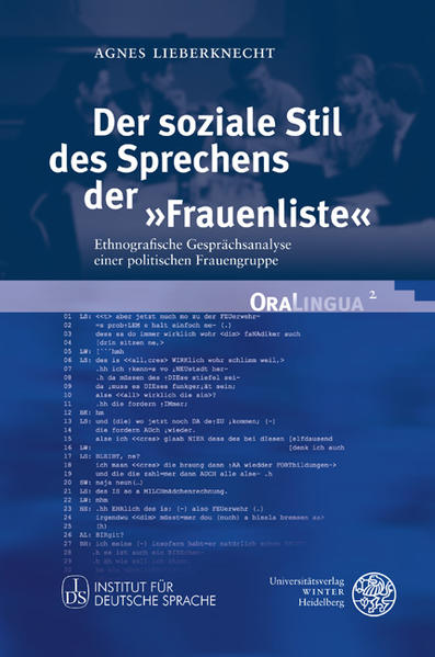 Der soziale Stil des Sprechens der "Frauenliste" | Bundesamt für magische Wesen