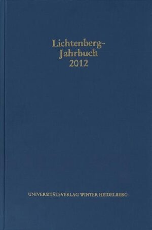 Lichtenberg-Jahrbuch 2012 | Bundesamt für magische Wesen
