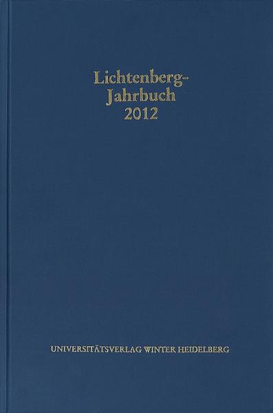 Lichtenberg-Jahrbuch 2012 | Bundesamt für magische Wesen