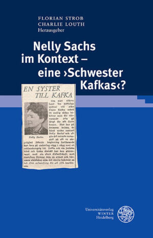 Nelly Sachs im Kontext - eine Schwester Kafkas? | Bundesamt für magische Wesen