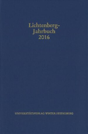 Lichtenberg-Jahrbuch 2016 | Bundesamt für magische Wesen