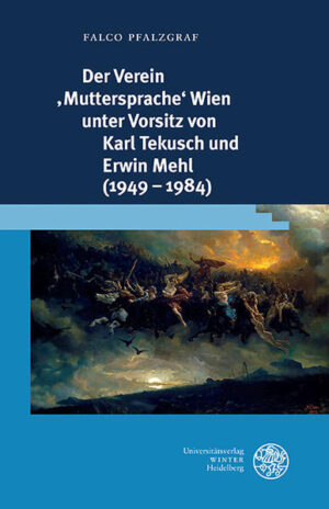 Der Verein Muttersprache Wien unter Vorsitz von Karl Tekusch und Erwin Mehl (19491984) | Bundesamt für magische Wesen