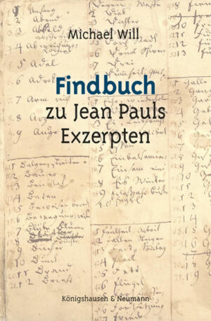 Findbuch zu Jean Pauls Exzerpten | Bundesamt für magische Wesen