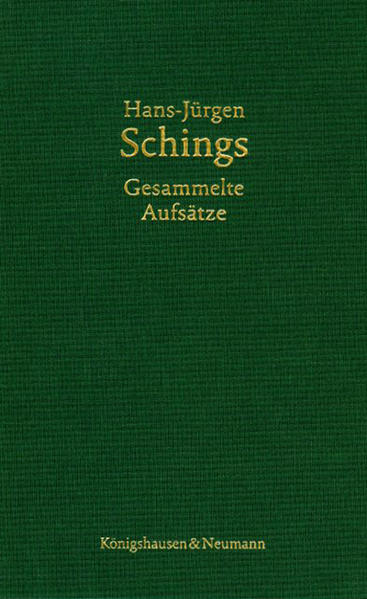 Hans-Jürgen Schings. Gesammelte Aufsätze | Bundesamt für magische Wesen