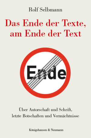 Das Ende der Texte