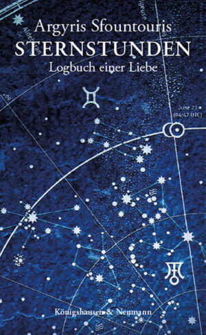 Ein griechischer Astrophysiker schreibt ein Tagebuch einer Liebe? Eines, das eine leibhaftige Eurydike besingt, beklagt und den Sternenhimmel - nein, nicht als Zeugen, sondern als Orakel anruft? Ein Astrophysiker, der versucht ist, im Fluss der Ereignisse zum Deuter des eigenen Schicksals zu werden, gar zum Astrologen in der Tradition seiner antiken Vorfahren? Der schreibt, wie seine Psyche zum Spielball von Kräften wird, die er nur mit der Gravitation vergleichen kann? Argyris Sfountouris erlebt Tage, wie sie nur selten im Leben geschehen und schnell vorübergehen: »Sternstunden« im wahrsten Sinn, denn er orientiert sich an den Sternen. Wie er sich im weiten Raum der Seele zu verlieren droht, führt er ein Logbuch, in dem er sich seiner Orte vergewissert, die Ereignisse und Stationen festhält und sich dem Rausch der »unterweltlichen« Faszination ebenso hingibt wie widersetzt. Diese Liebe dauert nur Tage, eine Sternschnuppe im kosmischen Raum. Und doch wird sie zur lebenslangen Erinnerung, die den Physiker nicht loslässt. Dass sie nur kurz aufleuchtet und dann verglimmt, bleibt rätselhaft und zur Erforschung denen überlassen, die das Logbuch studieren.