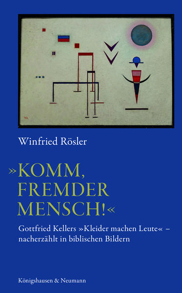 Dass Kleider Leute machen ist sattsam bekannt. Nicht nur wegen Gottfried Kellers Geschichte, sondern auch so. Aber wegen jener besonders. Deshalb erfreut sie sich eines großen Zuspruchs, weil sie das verständlich Bekannte nochmals bekannt und verständlich macht. Das ist vielleicht zu viel des Guten und weniger gut für die Geschichte. Bloß glänzende Fassade ist sie keinesfalls, sondern vielschichtiges Sprachkunstwerk. Mit vielen Bildern versehen, die biblisch, märchenhaft und auch theaterträchtig anmuten. Versteckt oftmals im Handlungsgang des Geschehens, das umso sorgsamer nachzuerzählen ist. Deckt man sie auf, die Bilder, entbirgt die Geschichte gleichsam eine zweite dazu. Eine ganz alte und eine fast neue. Eine Komödie und fast eine Tragödie. Eine wunderliche und eine fast unerbittliche. Eine himmlische und eine fast höllische. Eine mit Aufblühen und eine mit Erstarrung. Eine über das Fremd-Sein und übers Fremd- Bleiben. Eine, mit einem Fremden am Anfang und am Schluss. Fremdsein ist die Nabe, um die das Rad sich hier dreht. »Komm, fremder Mensch.« Vielleicht ist das der Kernsatz einer Geschichte, für die Kleider, Mäntel und Pelzmützen nur Beiwerk. Denn ungeachtet dessen, welche Kleider auch geschneidert, die Figuren kommen aus ihrer Haut nicht heraus.