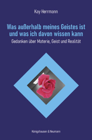 Naturwissenschaftlicher Materialismus der Gegenwart: Alle Vorgänge in der Natur, im Menschen und in der Gesellschaft scheinen auf grundlegenden physikalischen Prozessen zu beruhen. Die meisten Vertreter der modernen Philosophie des Geistes versuchen, das Geistige zugunsten des Materiellen (meist physikalische Vorgänge und neuronale Prozesse) zu eliminieren. Wie aber persönliche Erlebnisinhalte entstehen, bleibt weitgehend unverstanden. Die Suche nach den elementaren Bausteinen der Materie führt zu abstrakten (eher dem Geistigen zuzuordnenden) Strukturen und die Frage nach einem Außenraum verstrickt sich in Paradoxien. Das Buch knüpft an philosophische Ansätze an, die vom Subjekt ausgehen. Den Ausgangspunkt bildet die von G. Berkeley, I. Kant, A. Schopenhauer und E. Husserl vertretene These einer zutiefst subjektiven Signatur der Welt. Das Buch versteht sich als Diskussionsbeitrag gegen die Subjektvergessenheit des modernen naturwissenschaftlichen Weltbildes. Erfahrung beginnt immer in der Perspektive der ersten Person, einem subjektiven Aspekt der Welt, von dem man sich nicht lösen kann. Erst danach sprechen wir von Elementarteilchen, Sternen, Lebewesen, Häusern und abstrakten Begriffen wie Materie, Geist und Raum. Die Wirklichkeit des Fremden erlebe ich in der Ich-Perspektive als plötzlich Hereinbrechendes und Widerständiges. Ein solches Wirklichkeitsverständnis entwickeln u.a. W. Dilthey, M. Scheler und N. Hartmann: Wirklichkeit ist unmittelbar als Widerständiges erfahrbar. Insofern auch Konstrukte in ihrer Widerständigkeit als real erfahren werden können, löst sich der in der modernen Philosophie bestehende Gegensatz von Realismus und Konstruktivismus auf.