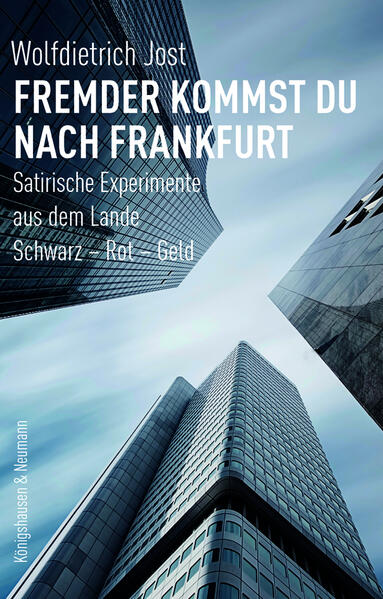 Fremder, kommst du nach Frankfurt ist eine Sammlung von Satiren und Glossen, die Zustände in Deutschland in einem ganz ungewohnten, aber auch gedankenaufregendem Licht erscheinen lassen - wie etwa die Ausweglosigkeit der Gesundheitspolitik durch eine Reform der Krankheit überwunden oder wie die Verschwendung der Agrarmillionen in Europa durch den Ausbau der EU zur Agrarfestung Europa verhindert werden kann. Es wird deutlich, wie High Potentials einer global ausgerichteten Wirtschaft unserer innovativ armen Jugend in Deutschland neue Perspektiven weisen können