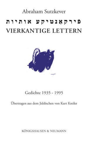 Der jiddische Poet Abraham Sutzkever (1913-2010) gehört zu den bedeutendsten Lyrikern des 20. Jahrhunderts. Nicht sein Schicksal ist einmalig, sondern seine Fähigkeit, den Gang durch die Hölle lyrisch beschreiben zu können. Sutzkever, in Litauen geboren, verlebte seine Kindheit in Sibirien, zog nach dem Tod des Vaters zurück nach Wilna, galt unter den jiddischen Schriftstellern als Einzelgänger. Er erlebte den mörderischen Überfall der Deutschen, Ghettoisierung und Holocaust. Ihm gelang die Flucht in die Wälder, sagte als jüdischer Zeuge in Nürnberg aus, emigrierte nach Israel, war Herausgeber der bedeutendsten Zeitschrift für jiddische Literatur: Di goldene kejt. Manches im Jiddischen klingt süß, manches pathetisch. Sutzkevers ernst empfängliche Natur widersteht dem Pathos durch Zartheit und Phantasie. Seine Gedichte, ob sie von Liebe, Tod, Verfolgung oder vom existenziellen Drama handeln, sind geschrieben mit dem »blanken, flehenden Messer«. Der Poet berührt den offenen Nerv der deutschen Geschichte: Verfolgung und Widerstand, Grausamkeit und das Wunder der Rettung. Obwohl ihn die Erfahrung des menschengemachten Grauens für immer prägte, war Sutzkever nie nur der ›Dichter des Holocaust‹, sondern ein Poet der conditio humana, ein schreibender Hiob und Schöpfer einer unverwechselbar eigenen, phantasievollen Bildsprache.