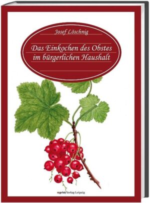 „Dieses Buch ist für die verständigen Hausfrauen bestimmt“, schrieb Josef Löschnig im Vorwort seines Buches „Das Einkochen des Obstes“, das um 1910 zum ersten Mal erschien. Gerade zu dieser Zeit bediente sich die bürgerliche Küche der neuen technischen Möglichkeiten - Gasherde, Produkte der Glasindustrie, Einkoch- und Sterilisiertöpfe -, um Verderbliches wie Obst und Gemüse auch über den Tag hinaus haltbar zu machen. Als 1916 die vierte, erweiterte Auflage des Werkes erschien, stellte der Erste Weltkrieg die Selbstversorgung mit Obst und Gemüse vor neue Herausforderungen. Heute ist das Konservieren mittels Einkochen wieder beliebter denn je, weil es auf chemische Konservierungsstoffe verzichtet. Und der Geschmack aus dem eigenen Garten ist jeder Industriekonserve überlegen. Der Obstbauspezialist Löschnig vermittelt die Grundlagen der konservierenden Behandlung verschiedener Obstsorten. Die unterschiedlichen Verarbeitungsweisen - vom Einkochen und Kandieren über die Marmeladen- und Obstmusbereitung bis zu Fruchtsäften, Obstweinen und Essigen - werden umfassend dargestellt.