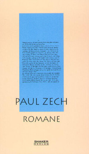 Paul Zech, geboren am 19. Februar 1881 im westpreußischen Briesen, zählt zu den herausragendsten Schriftstellerpersönlichkeiten des literarischen Expressionismus. Seine Jugend verbrachte er in Elberfeld im Rheinland, wo er - der junge Bergmann und aufstrebende Lyriker und Literaturkritiker - schon früh innige Freundschaft mit der Dichterin Else Lasker-Schüler schloß. Sie ermunterte ihn 1912, ihr nach Berlin zu folgen