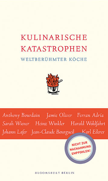 Sarah Wiener, Heinz Winkler, Karl Ederer, Jean-Claude Bourgueil, Johann Lafer, Harald Wohlfahrt, Anthony Bourdain, Jamie Oliver, Ferran Adría, Heston Blumenthal, Michel Roux, Gabrielle Hamilton, und viele andere haben schon einmal eine schlimme Panne in ihrer Küche oder ihrem Restaurant erlebt. Ihre erstaunlichen Bekenntnisse sind nicht nur höchst unterhaltsam, sondern erinnern den praktizierenden Laien auf tröstliche Weise, dass in der Welt der grande cuisine auch mal etwas gewaltig schief gehen kann.