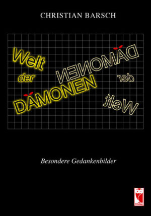 „Das Gute nebst seinen Mitarbeitern ist unterversorgt. Das Gute im Innen, das jedem nützt, das niemandem schadet. Was nützt, fragt ihr?“ So erscheinen sie, die Dämonen, beherrschen vieles oder gar alles, verdrängen und schaffen sich auf der Bühne des Lebens als gestaltlose Schatten eine Existenz. Das Seelenleben der Menschen nährt sie, Nichtwissenwollen treibt sie an und plötzlich zeigt sich in einem Gewimmel und Getümmel aus glühenden Punkten die ganze Welt von ihrer Rückseite: belegt unter ihr zerfallende Stufen mit darüberstehender Mißachtung