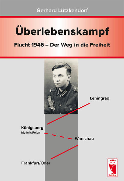 Der junge Gerhard Lützkendorf wird im Herbst 1943 zur Wehrmacht einberufen und zum Funker ausgebildet. Er wird zum Offiziers-Lehrgang beordert. Beim ersten Einsatz wird er schwer verwundet. Er überlebt, kommt nach monatelangen Kampfeinsätzen bei Königsberg in sowjetische Kriegsgefangenschaft. Die Haftbedingungen sind so furchtbar, dass er sich das Unmögliche mit einem Gleichgesinnten vornimmt: Sie möchten fliehen. Als Installationsarbeiter getarnt verlassen sie gemeinsam ihr Gefängnis. Das Vorhaben gelingt. Sie entkommen mehr als einmal nur knapp ihren Häschern. Befreien sich mit List und einer großen Portion Glück immer wieder aus gefährlichen Situationen. Gerhard Lützkendorf schildert in diesem eindrücklichen biographischen Werk seine Erfahrungen als Soldat und Kriegsgefangener sowie die Flucht 1946 aus sowjetscher und polnischer Kriegsgefangenschaft. Entstanden ist ein sehr bewegender und persönlicher Zeitbericht, der die Lebensbedingungen im Krieg und auf der Flucht eindrücklich und schonungslos schildert und so ein Mahnmal gegen den Krieg darstellt.