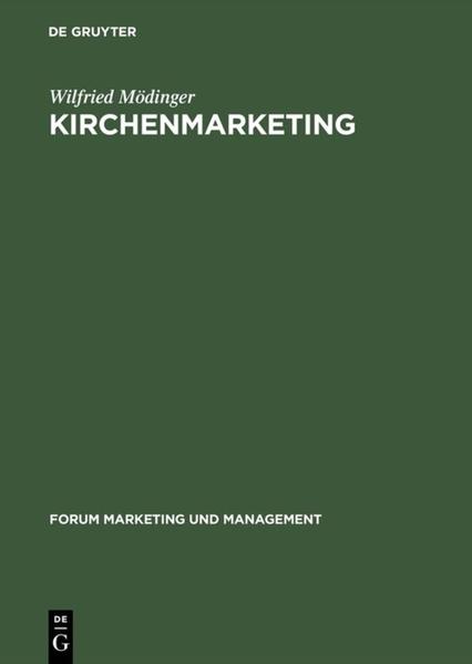 Frontmatter -- Vorwort -- Inhaltsverzeichnis -- 1. Beobachtungen -- 2. Ausgangssituation -- 3. Grundlagen des Marketing -- 4. Der Marketing-Managementprozess -- 5. Marketing-Einstellung und Bewusstein -- 6. Marketingkonzeption im weiten Sinne-Externes Marketing mit Blick auf einzelne Angebote und Zielgruppen -- 7. Die Formulierung eines Marktprogramms -- 8. Marketingmix — Der Einsatz von Marketinginstrumenten -- 9. Kirchliche Angebote als Dienstleistungen -- Nachwort -- Literaturverzeichnis -- Internetadressen -- Backmatter