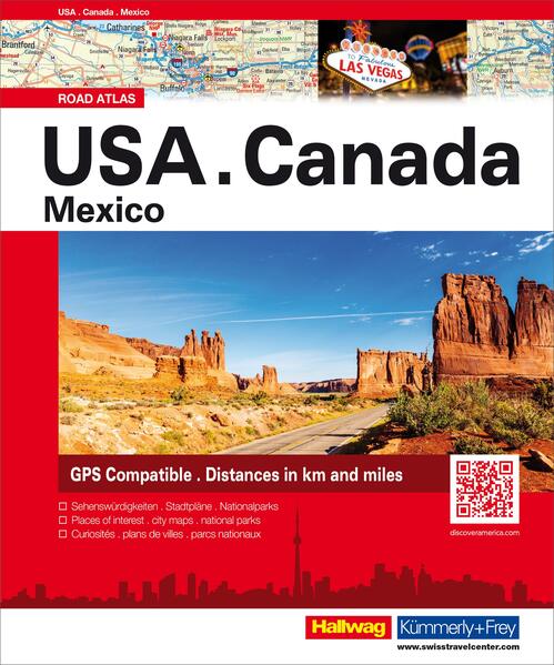 - Roadmaps with places of interest, city maps, national parks, road distance table and index of place names. 342 pages, spiralbound Format: 22x26,5 cm