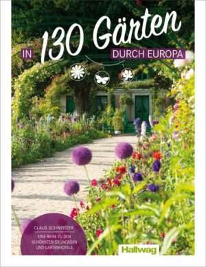 Eine Reise zu den schönsten Grünoasen und Gartenhotels In diesem Buch führt der Reiseautor und Gartenenthusiast Claus Schweitzer zu den charmantesten, prachtvollsten und aussergewöhnlichsten Gärten und Parks in Europa. Seine Auswahl spiegelt die ganze Vielfalt und stilistische Bandbreite der Pflanzenparadiese von Südengland bis zum Bodensee und von der Côte d’Azur bis nach Wien wider und macht Lust, selbst auf Entdeckungsreisen zu gehen. Ikonen wie Sissinghurst in Kent oder Villandry im Loiretal sind darunter, doch vor allem auch weniger bekannte, ebenso begeisternde Kleinode wie der verwunschene Parco San Grato im Tessin oder der Schloss- und Landschaftspark Dennenlohe in Bayern – bis hin zu einzigartigen Privatgärten wie der Irisgarten Chopard in der Westschweiz, die für botanische Lustwandler auf Voranmeldung zu gewissen Zeiten geöffnet werden. Ausserdem in diesem Gartenreiseführer: 40 fabelhafte Hotels, die mit ihren „gelebten“ Traumgärten jeden Aufenthalt zu einem Fest für die Sinne machen. 280 Seiten, Format 186 x 240 mm