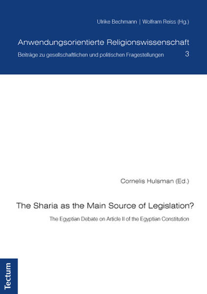 As Egypt enters a new phase of transition with its first Islamist government, Christians and non-Islamist Muslims have become fearful of the implications of an Islamist government for the rule of law. Their major concern is the push for implementation of Islamic law through Article II of the Constitution. In Western countries this Article has caused an outcry against Islamists from those harboring little desire for dialogue and understanding. This book, wants to spark a more fruitful exchange by offering an unprecedented look into this debate among Muslims and Christians in Egypt. Providing statistical analysis, interviews, as well as contributions by many Egyptian officials it facilitates readers to develop an informed position on this matter.