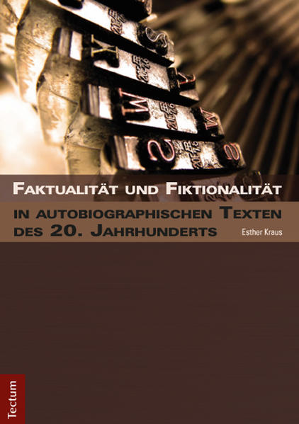 Faktualität und Fiktionalität in autobiographischen Texten des 20. Jahrhunderts | Bundesamt für magische Wesen